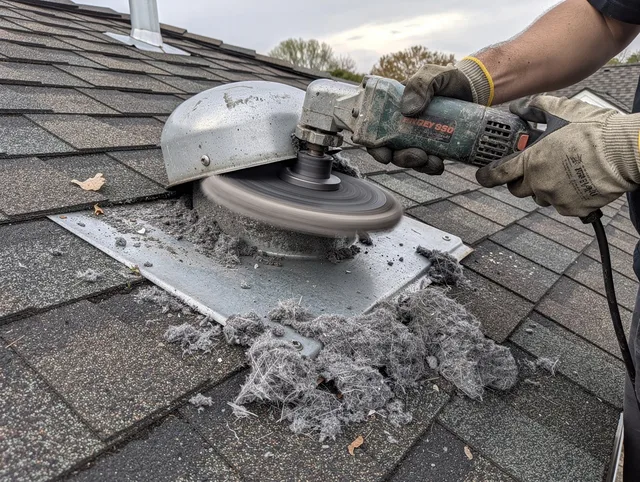 Expert roof dryer vent cleaning by Burbank Dryer Vent Cleaning in Burbank