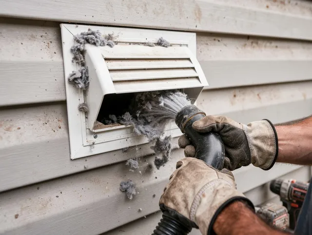 Professional dryer vent cleaning by Burbank Dryer Vent Cleaning in Burbank